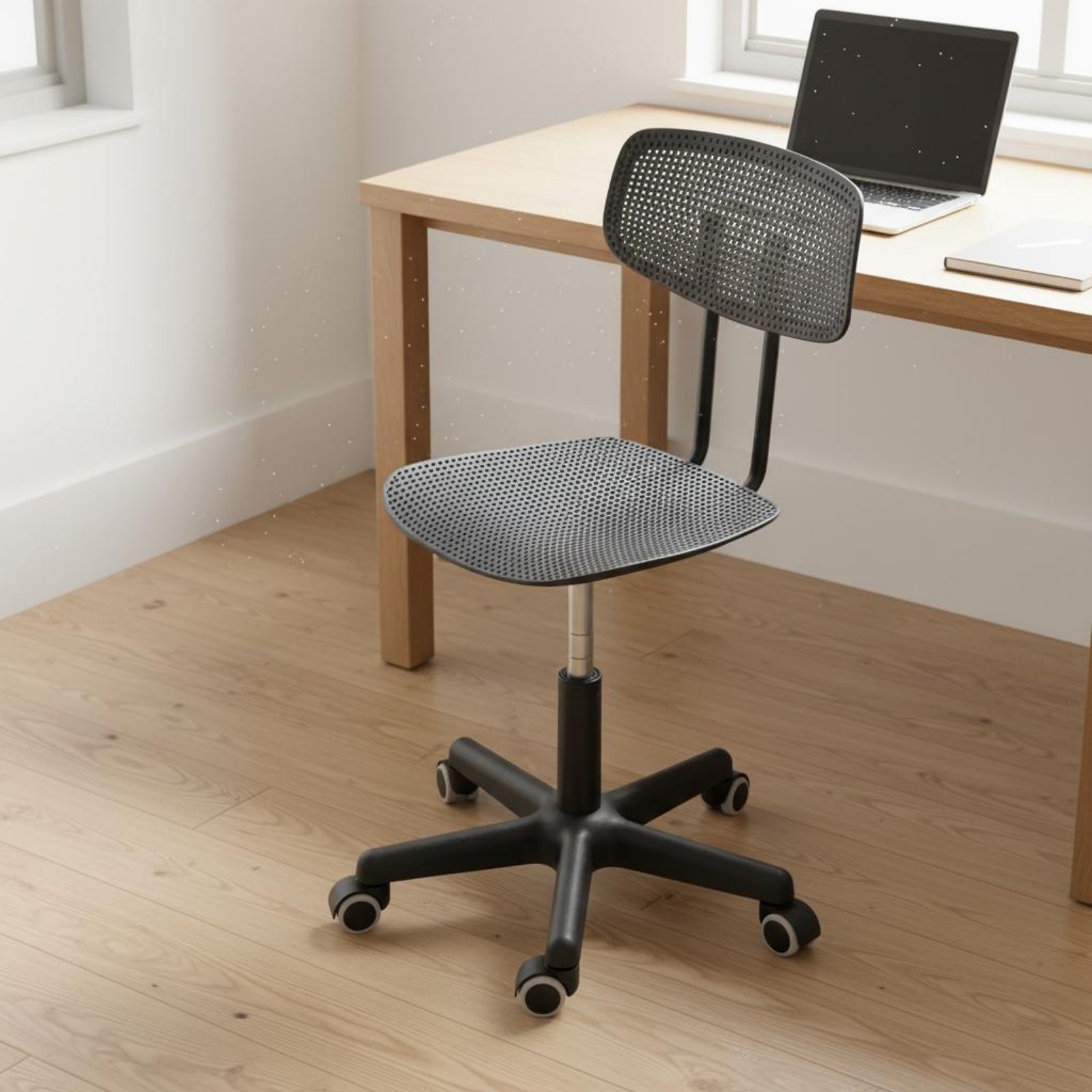 Office Furniture And Desks - Silla de escritorio con ruedas ajustable,