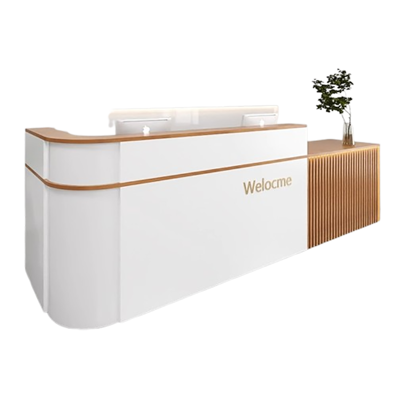 Office Furniture In Usa - Almacenamiento escritorio de recepción de lujo
