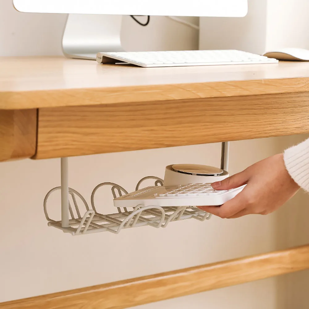 Cable Tray Under Desk - Bandeja Organizadora de Cables para Escritorio,