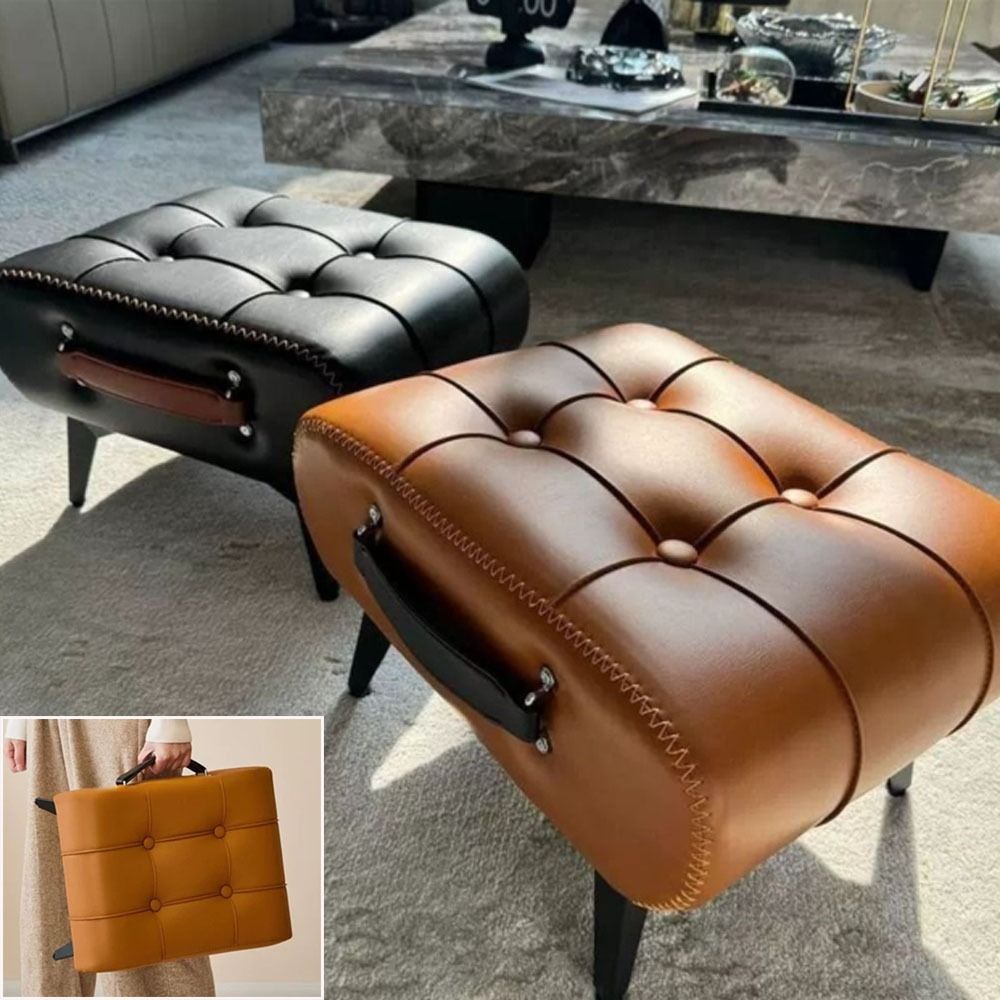 Office Footrest Cushion - Nuevo Taburete Plegable Ahorrador de Espacio,