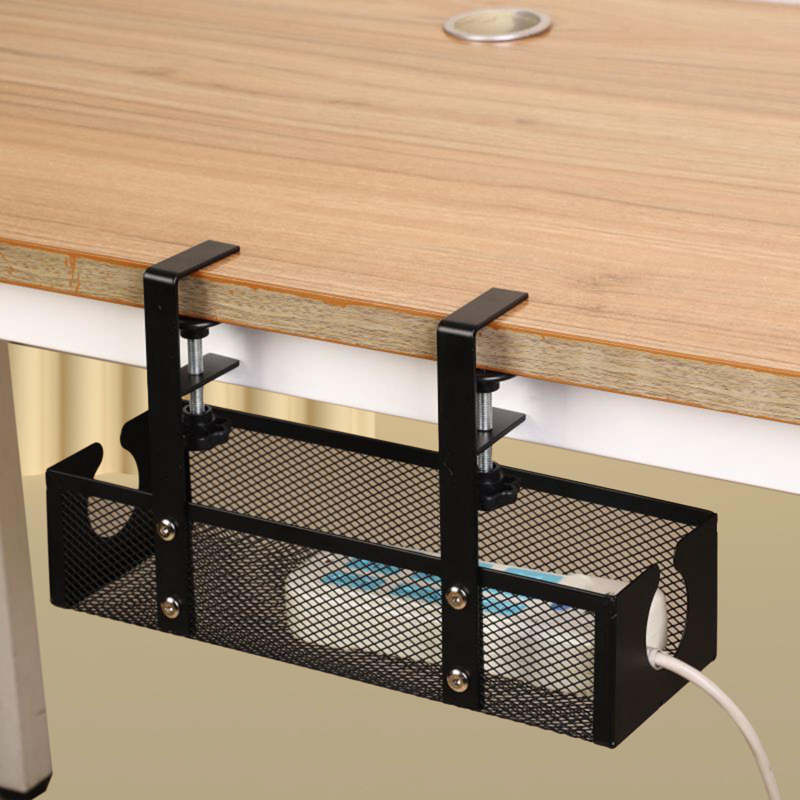 Cable Tray Under Desk - Organizador de cables de Metal debajo
