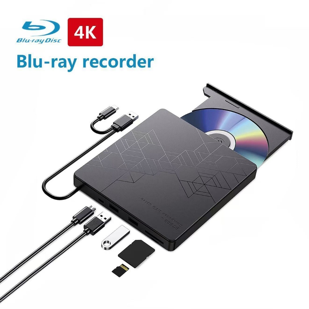 Adjustable Laptop Table - Unidad Blu-ray externa 5 en 1,