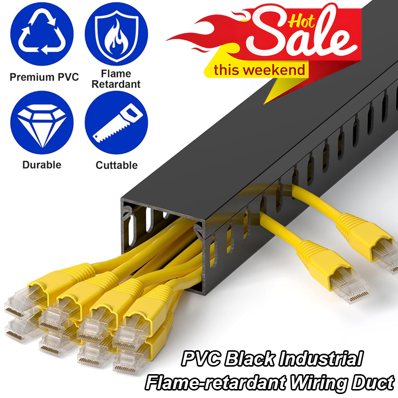 Cable Tray Under Desk - Conducto de cableado ignífugo Industrial de