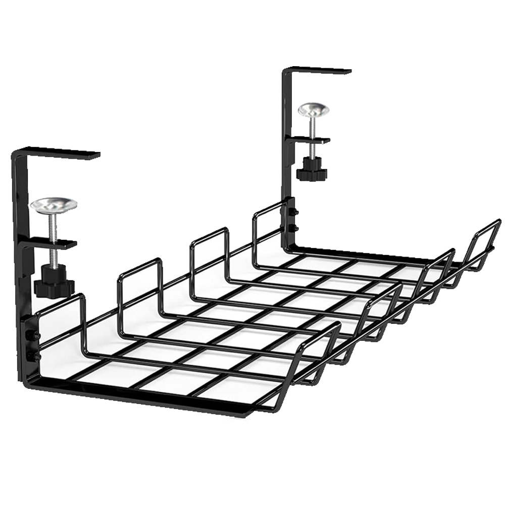 Cable Tray Under Desk - Caja de gestión de cables debajo