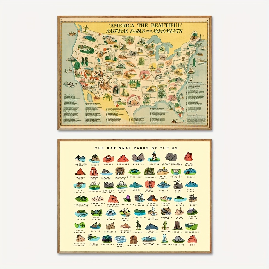 Office Furniture In Usa - Mapa de parques y monumentos nacionales