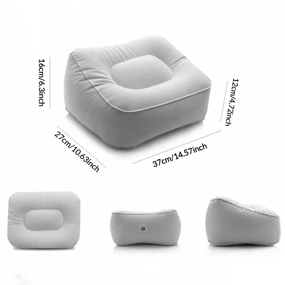Almohada inflable para reposap - Office Footrest Cushion reseña y precio