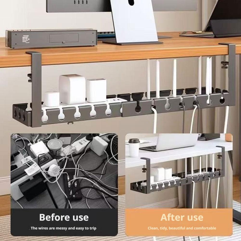 Gestión de cables extensible d - Cable Tray Under Desk reseña y precio