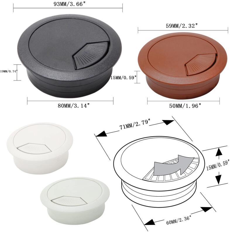 Cubierta de orificio para Cabl - Office Furniture And Desks reseña y precio