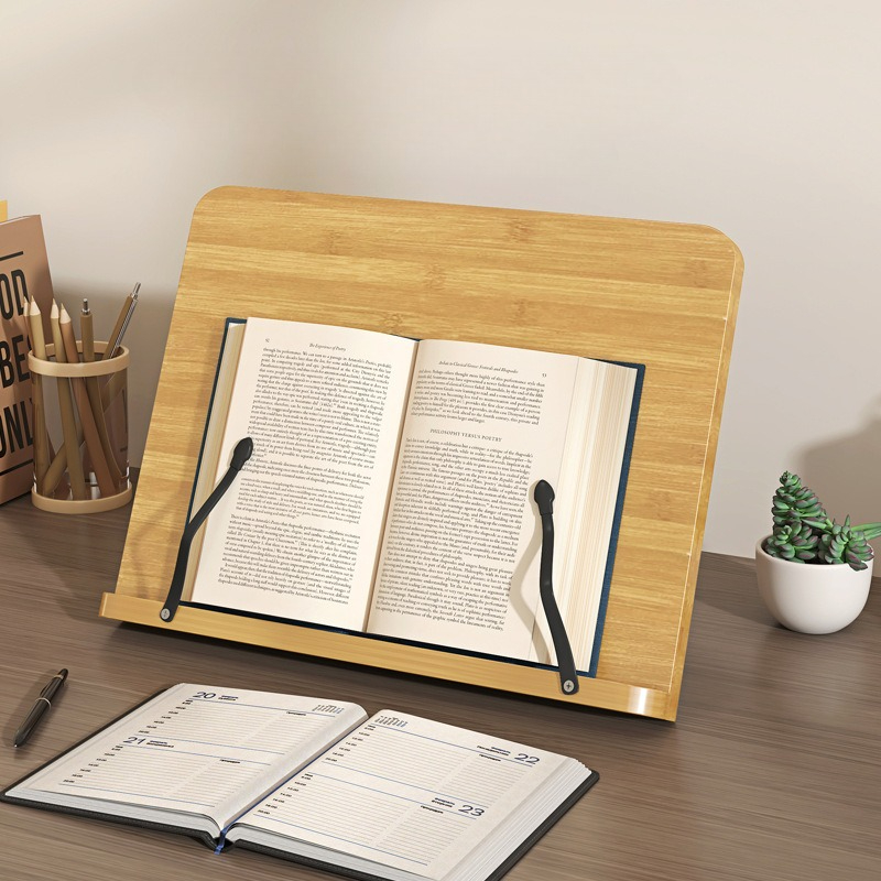 Soporte de Lectura de Madera,  - Adjustable Laptop Table reseña y precio