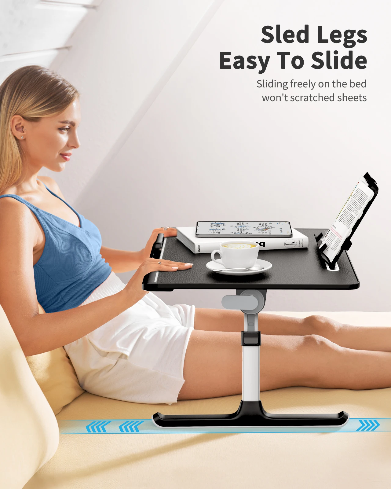Mesa cama estudio ángulo ajust - Adjustable Laptop Table reseña y precio