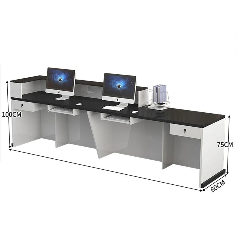 Mostrador de recepción práctic - Office Furniture Plan reseña y precio