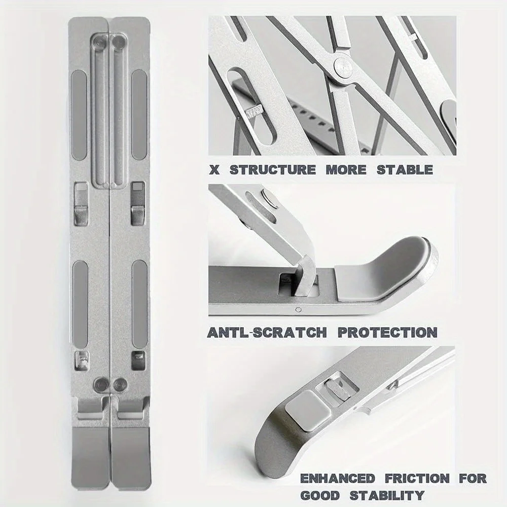 Soporte de aluminio ajustable  - Adjustable Laptop Table reseña y precio