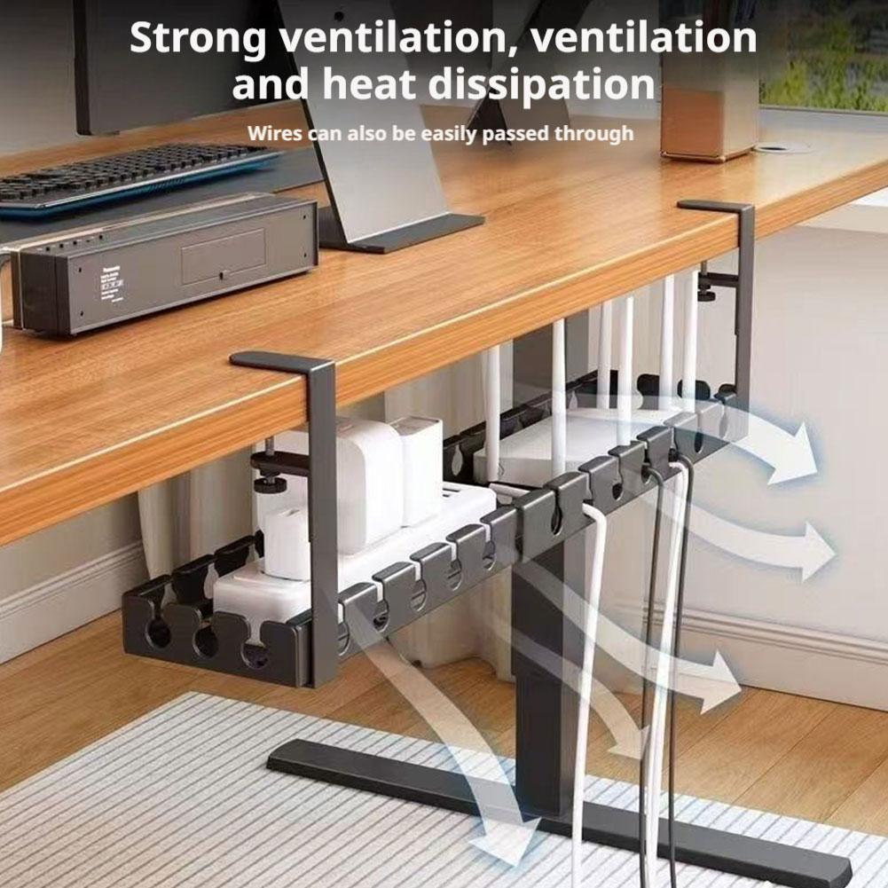 Estante de almacenamiento deba - Cable Tray Under Desk reseña y precio