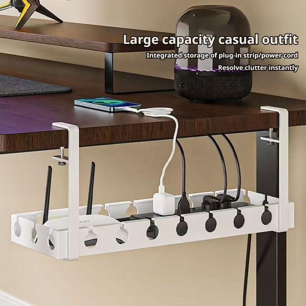 Estante de almacenamiento deba - Cable Tray Under Desk reseña y precio