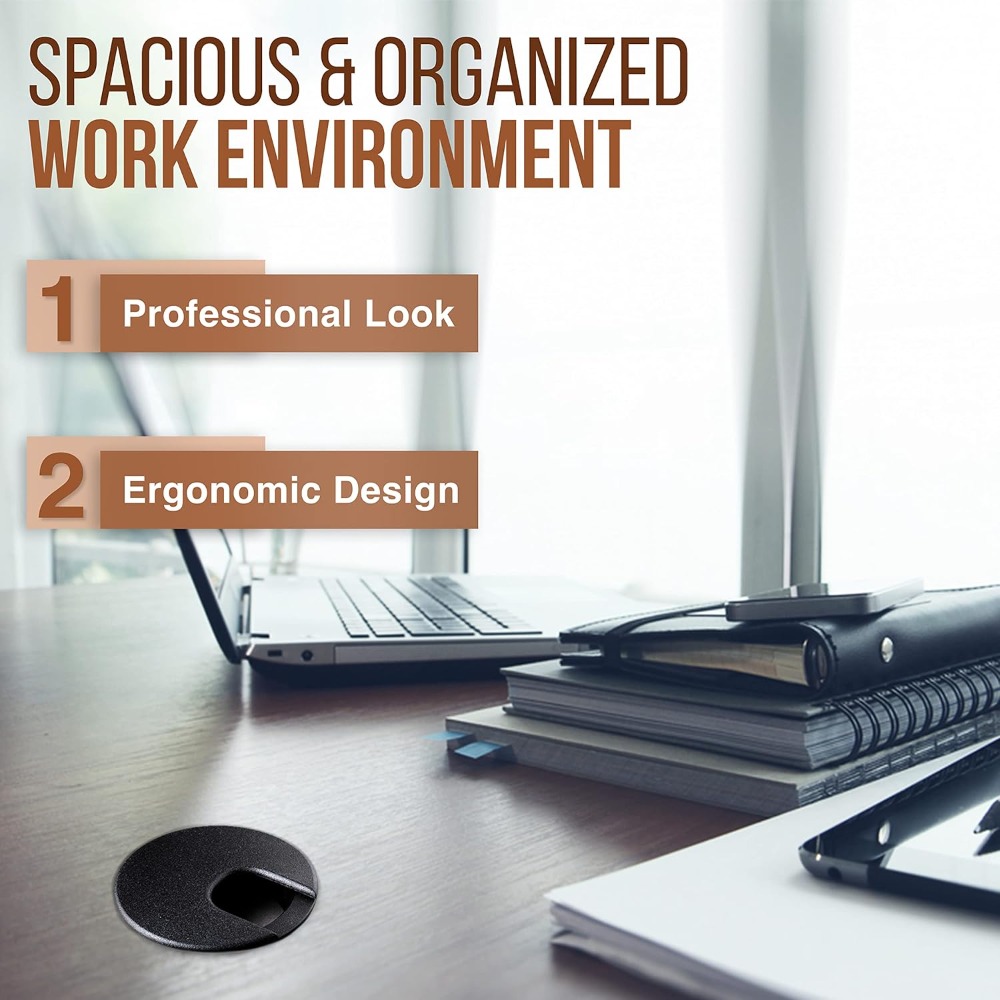 Cubierta de orificio de alambr - Office Furniture And Desks reseña y precio