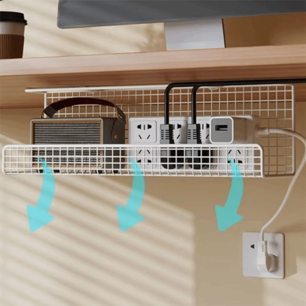 Bandeja Organizadora de Cables - Cable Tray Under Desk reseña y precio