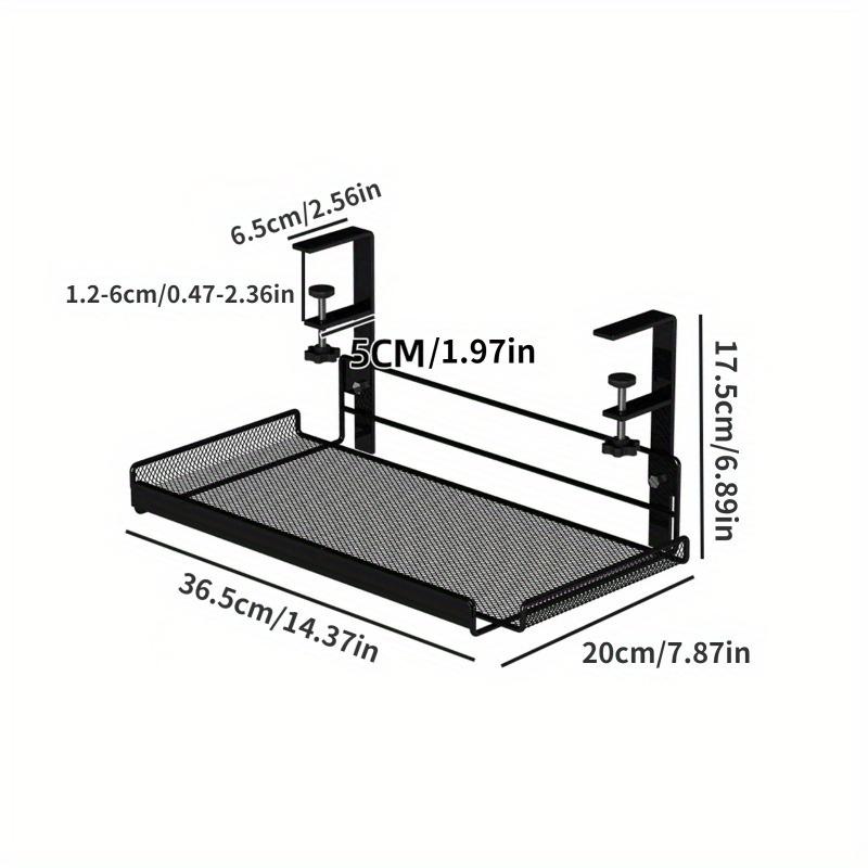 Organizador de Cables Metálico - Cable Tray Under Desk reseña y precio