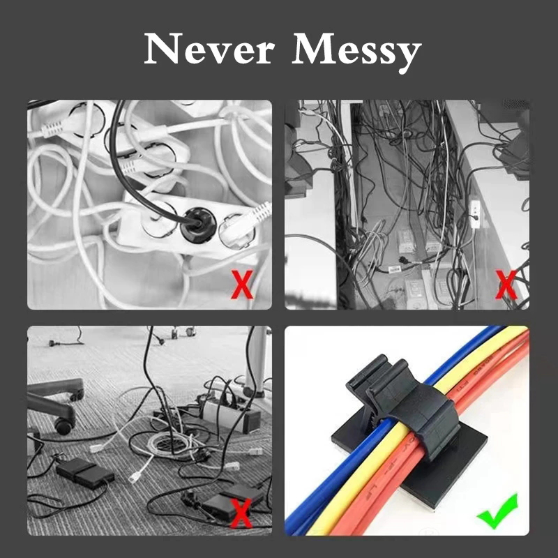 Organizador de cables, Clips d - Adjustable Laptop Table reseña y precio