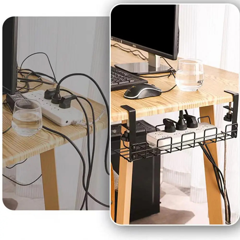 Caja de gestión de cables deba - Cable Tray Under Desk reseña y precio