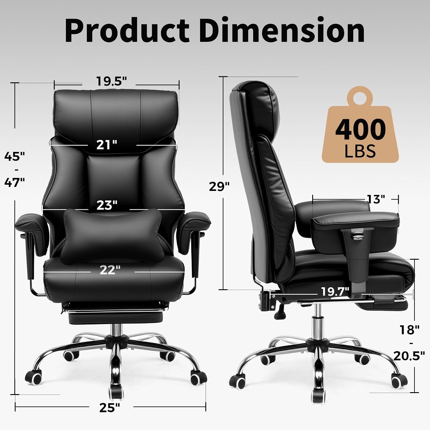 Silla de Juego Grande y Alta p - Office Footrest Cushion reseña y precio