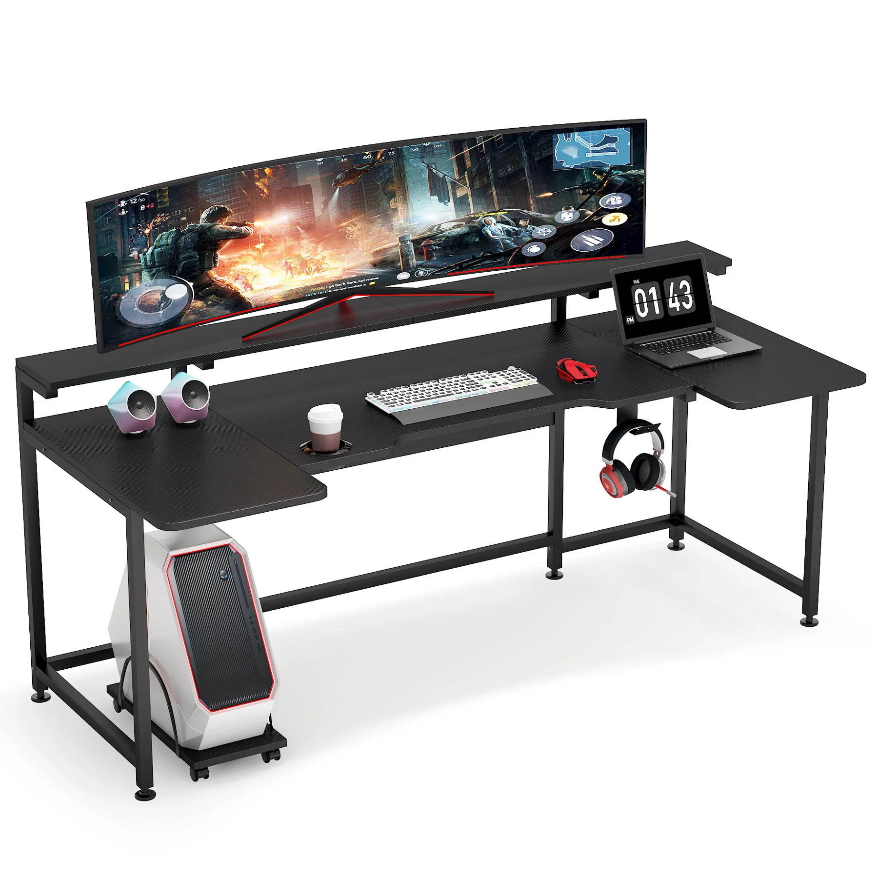 Mesa de juegos en forma de U p - Office Furniture In Usa reseña y precio